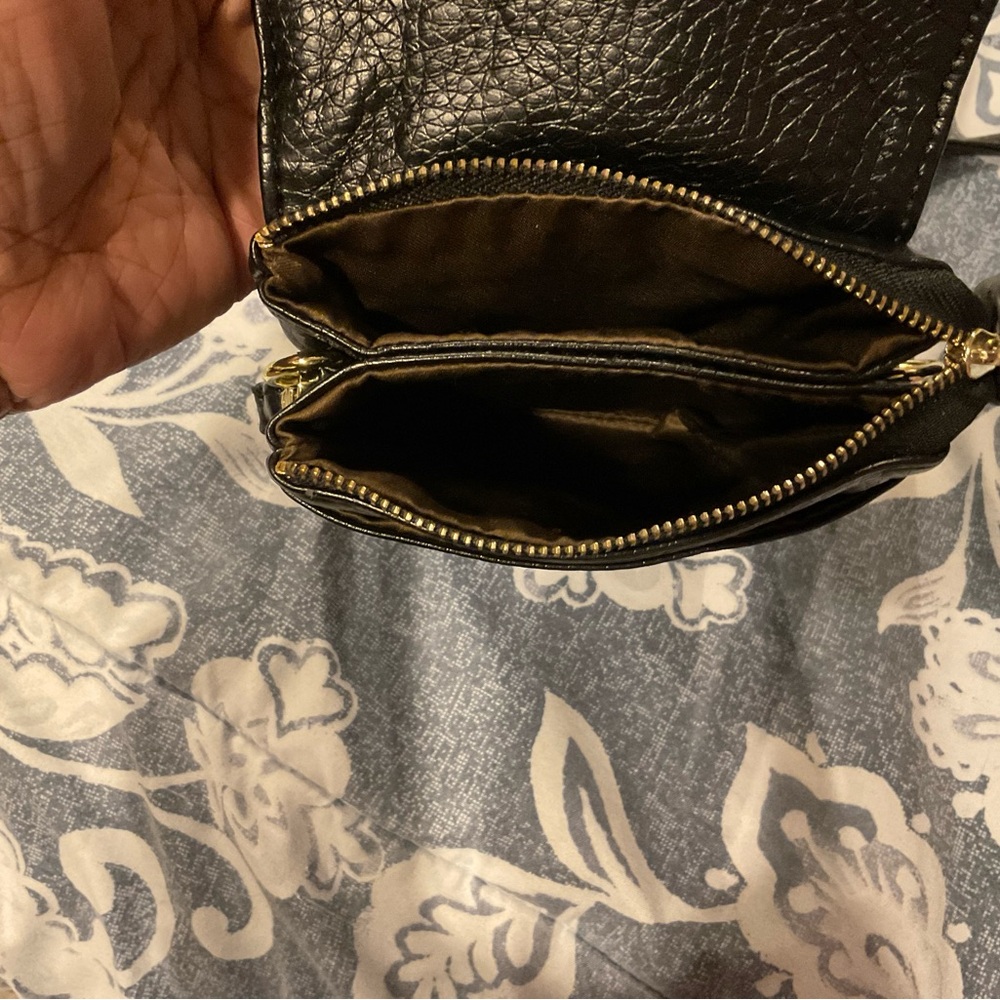 Minicat Small Faux Leather Crossbody Bag, Black - Picture 5 of 11